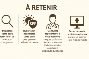 récapitulatif peau